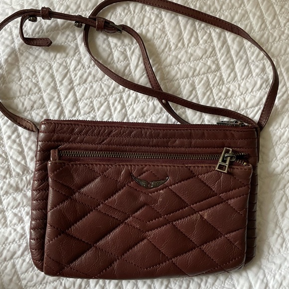 ZADIG & VOLTAIRE Burgundy Bag - Picture 1 of 4